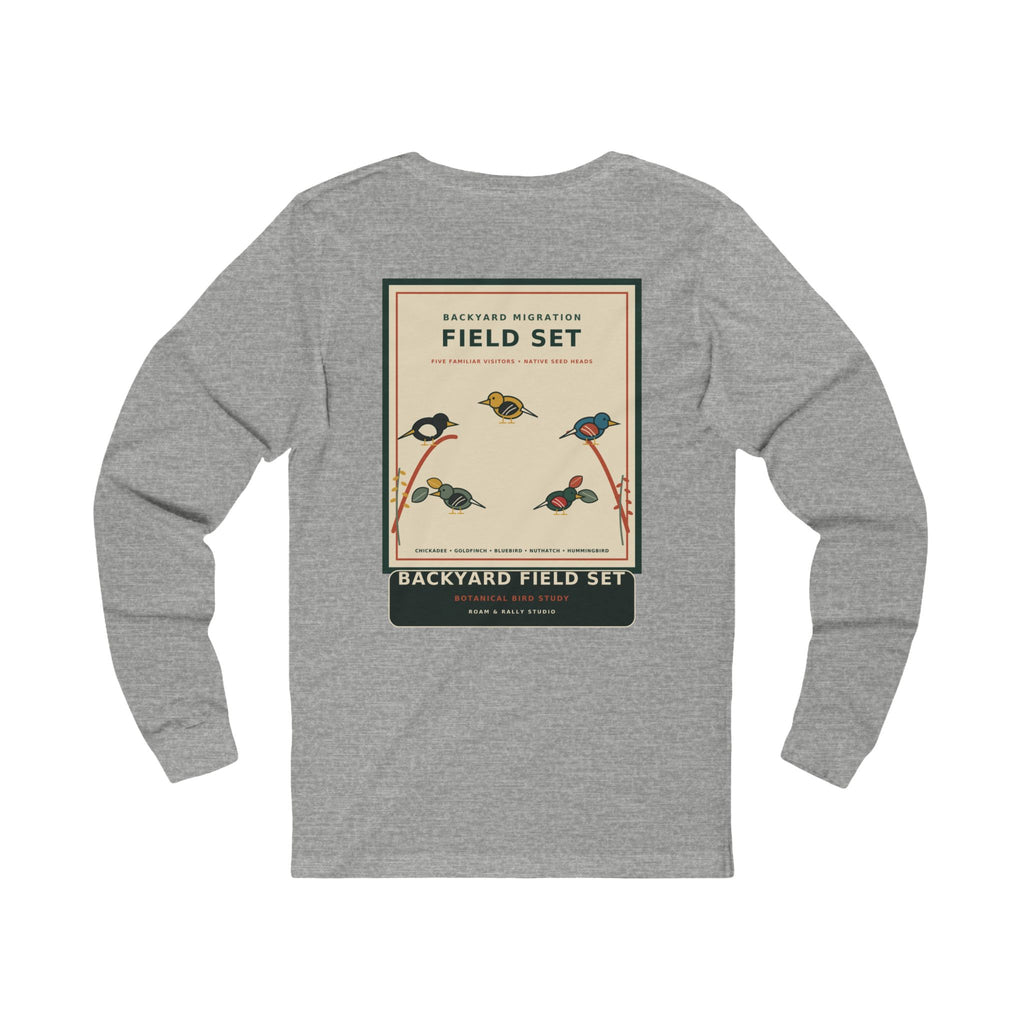 Backyard Field Set Unisex Long Sleeve Tee