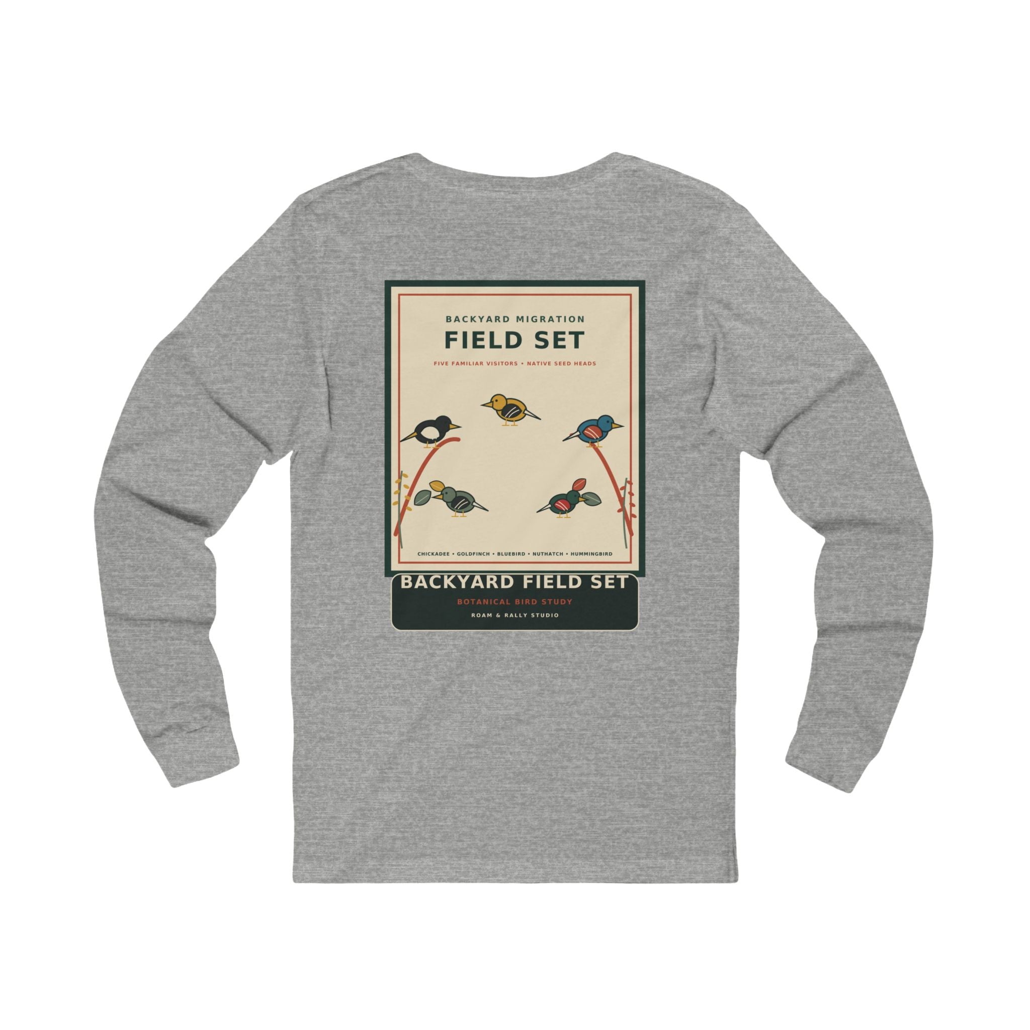 Backyard Field Set Unisex Long Sleeve Tee