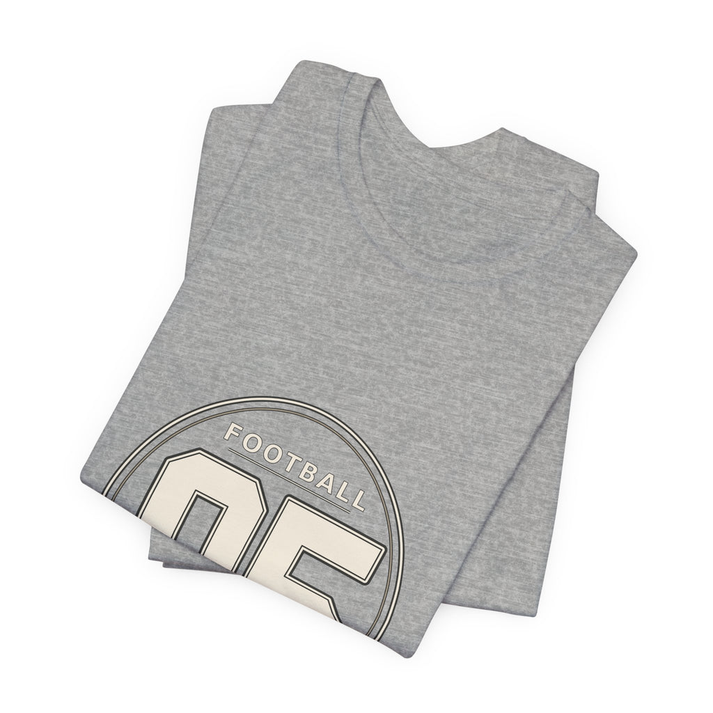 Football Number 05 T-Shirt - Oval Frame Graphic