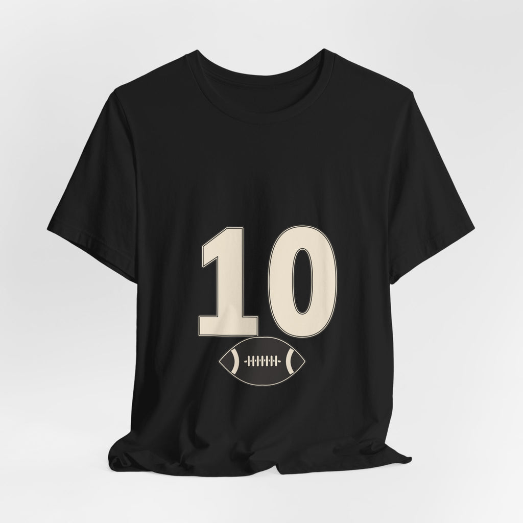 Football Number 10 T-Shirt | Wide Pair
