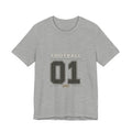 Football Number 01 T-Shirt - Contour Graphic