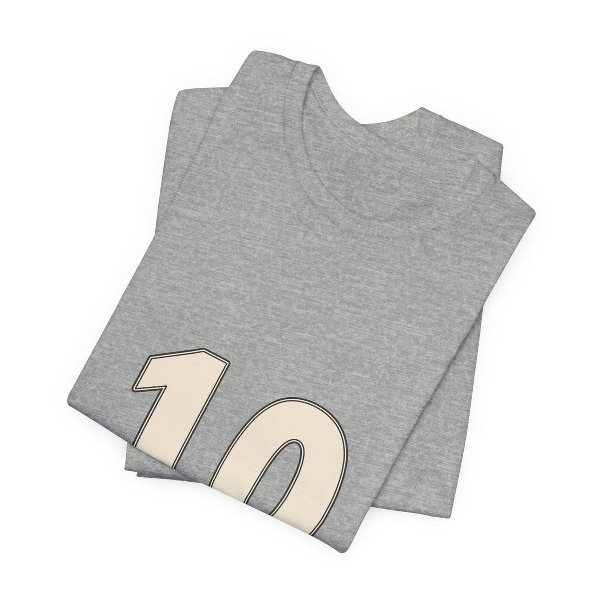 Football Number 10 T-Shirt | Wide Pair