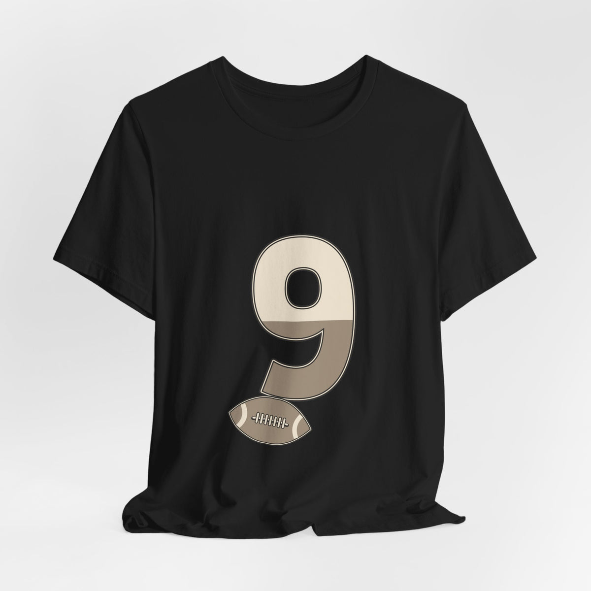 Football Number 9 T-Shirt | Split Rise