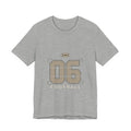 Football Number 06 T-Shirt - Stencil Graphic
