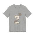 Football Number 2 T-Shirt | Diagonal Cut