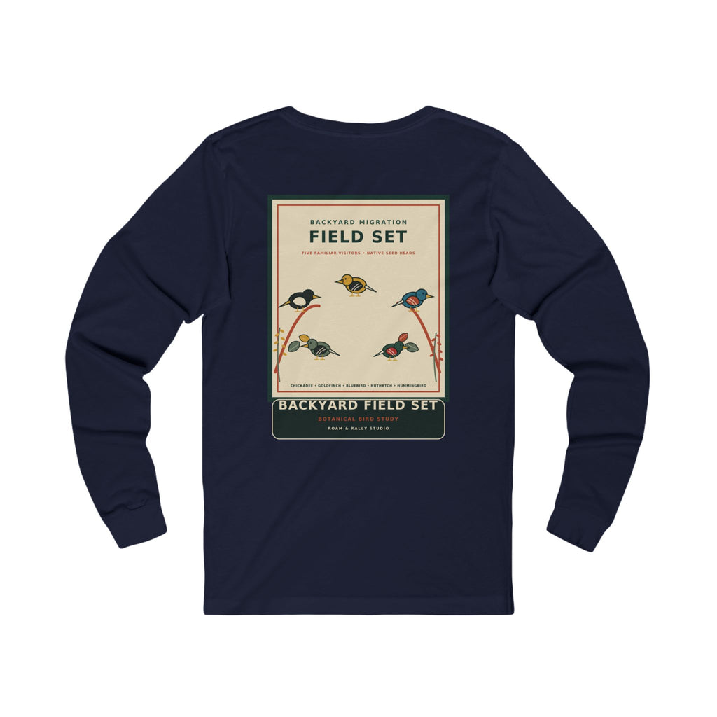 Backyard Field Set Unisex Long Sleeve Tee