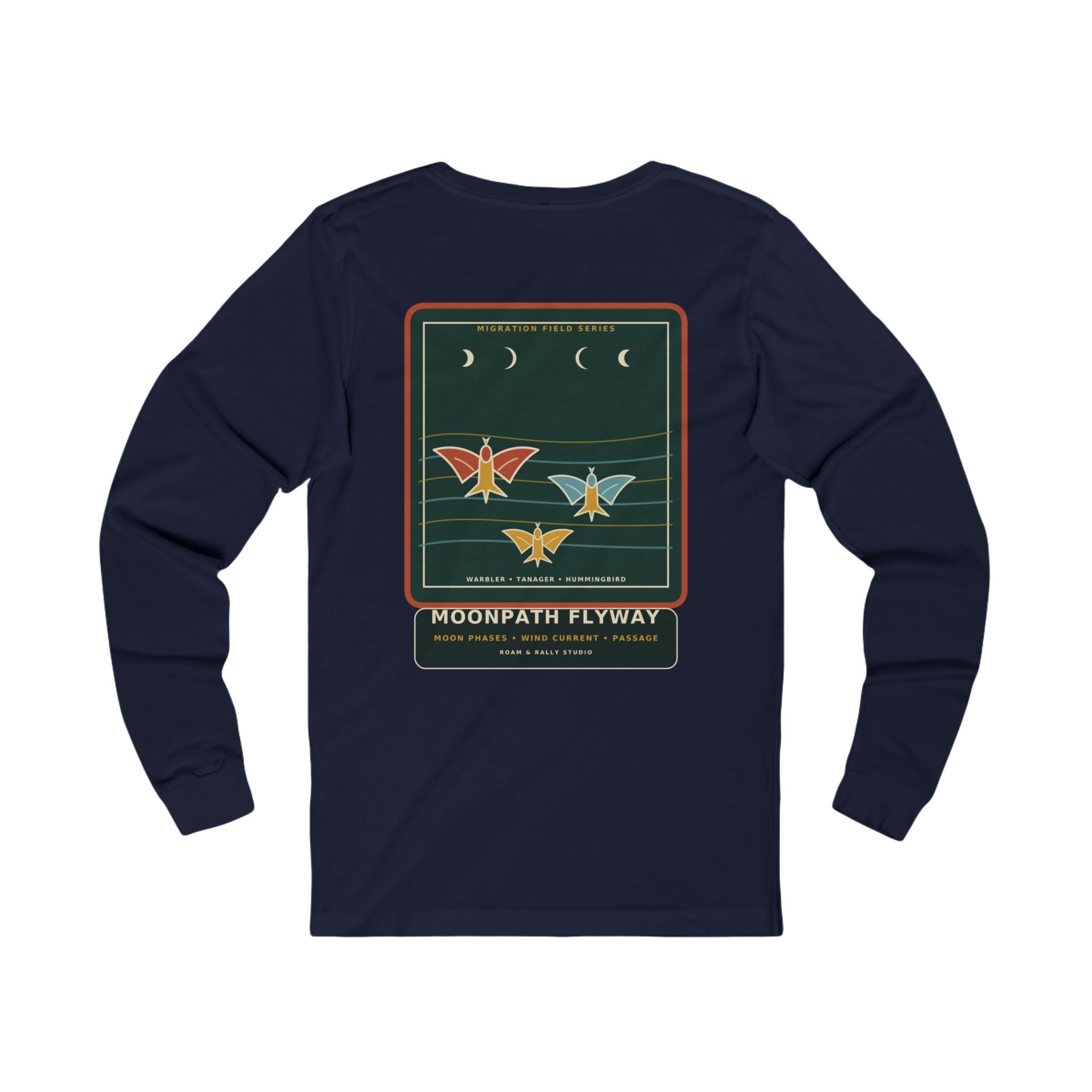 Moonpath Flyway Unisex Long Sleeve Tee