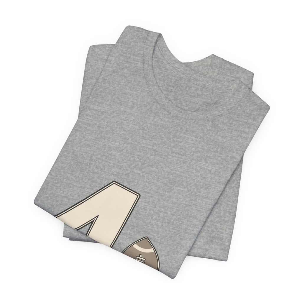 Football Number 4 T-Shirt | Sidecar