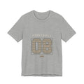 Football Number 08 T-Shirt - Field Lines Graphic