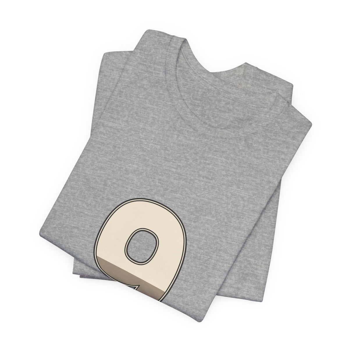 Football Number 9 T-Shirt | Split Rise