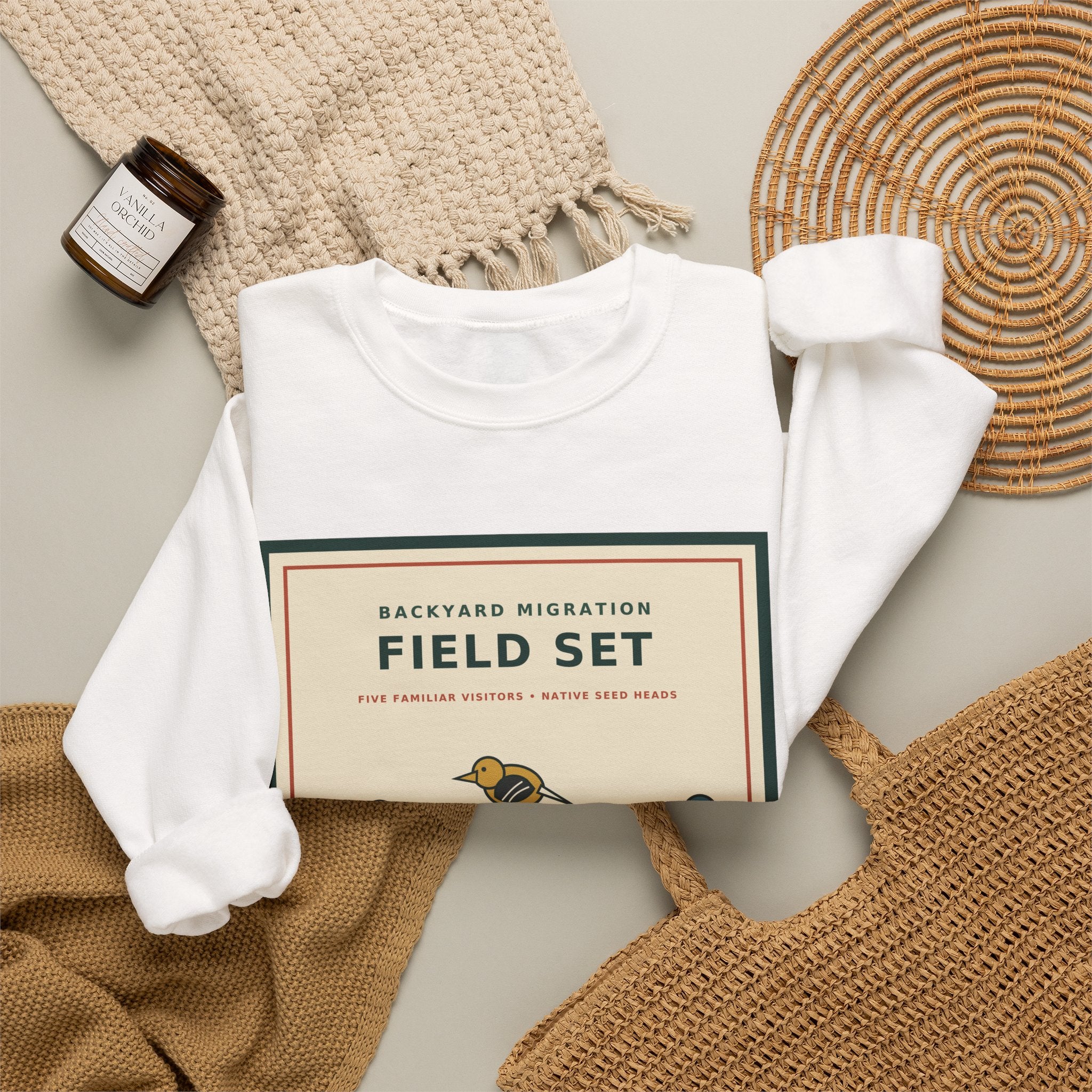 Backyard Field Set Crewneck Sweatshirt