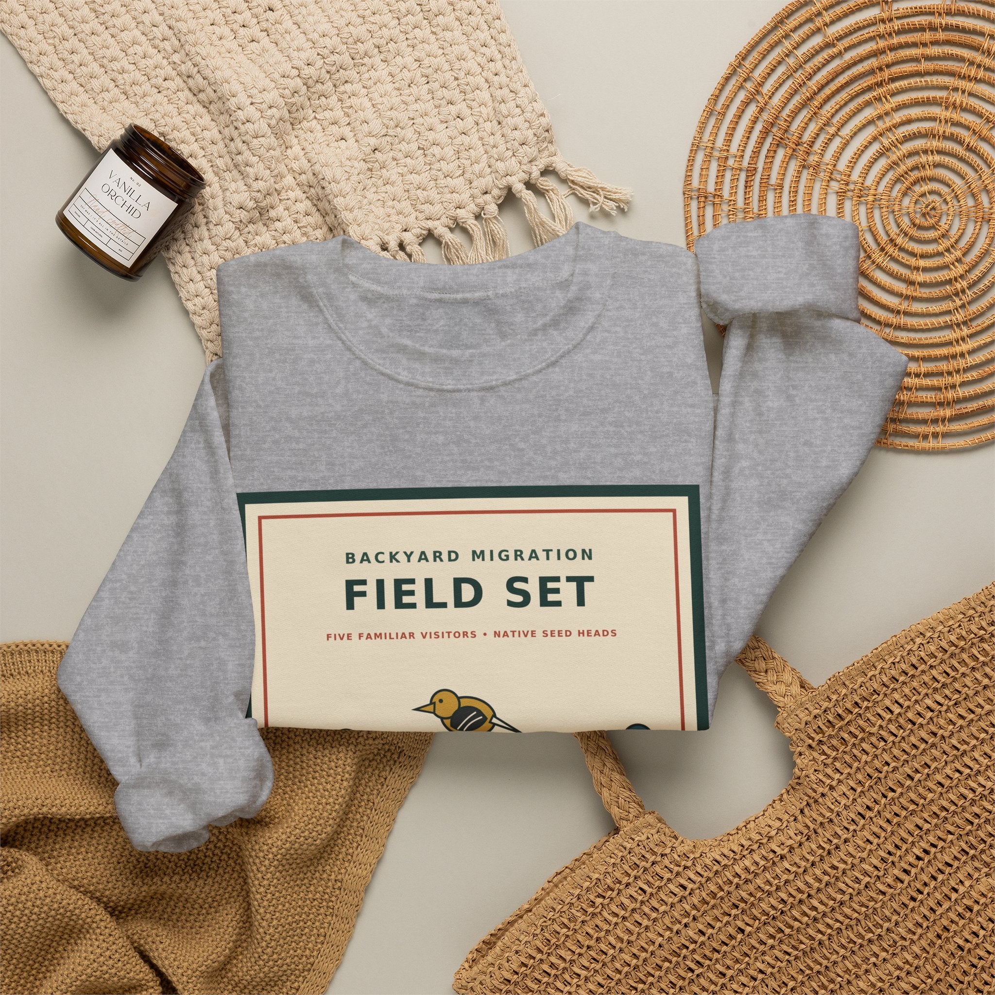 Backyard Field Set Crewneck Sweatshirt