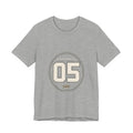 Football Number 05 T-Shirt - Oval Frame Graphic