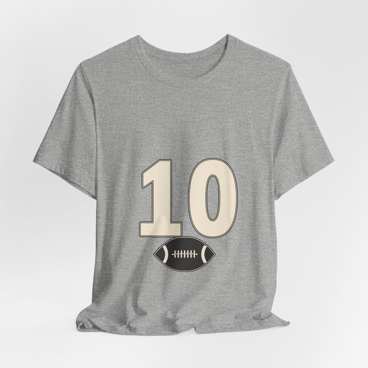 Football Number 10 T-Shirt | Wide Pair