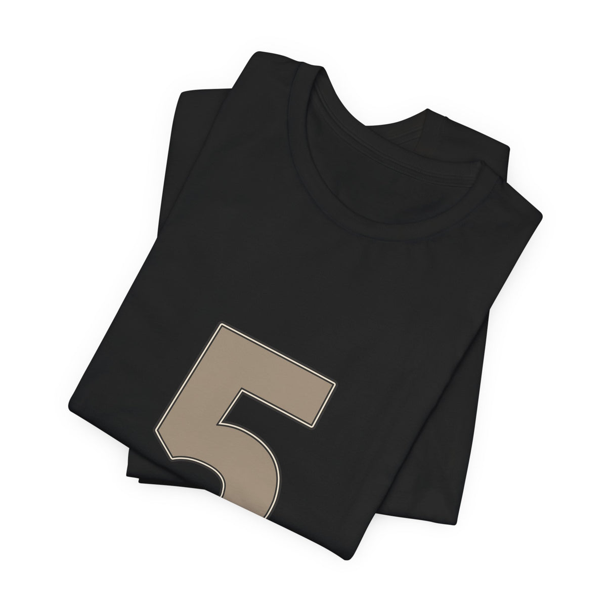 Football Number 5 T-Shirt | Low Sweep
