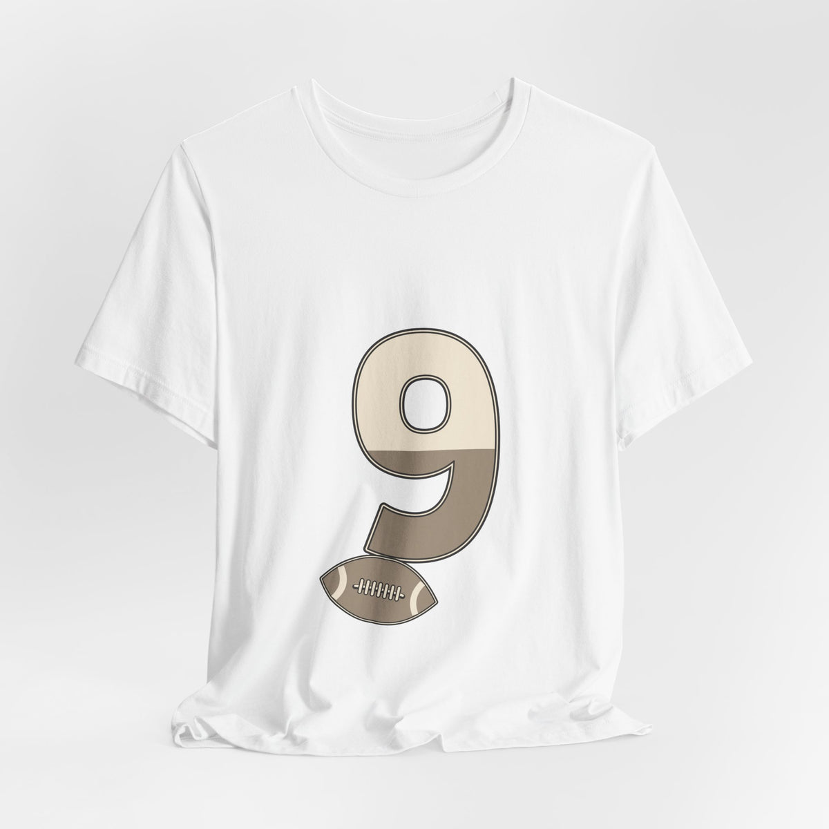 Football Number 9 T-Shirt | Split Rise
