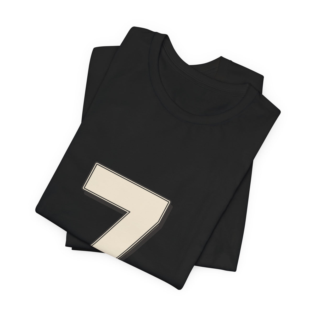 Football Number 7 T-Shirt | Offset Drive