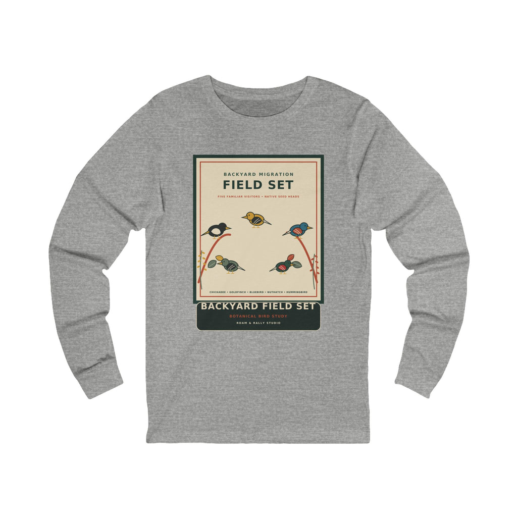 Backyard Field Set Unisex Long Sleeve Tee