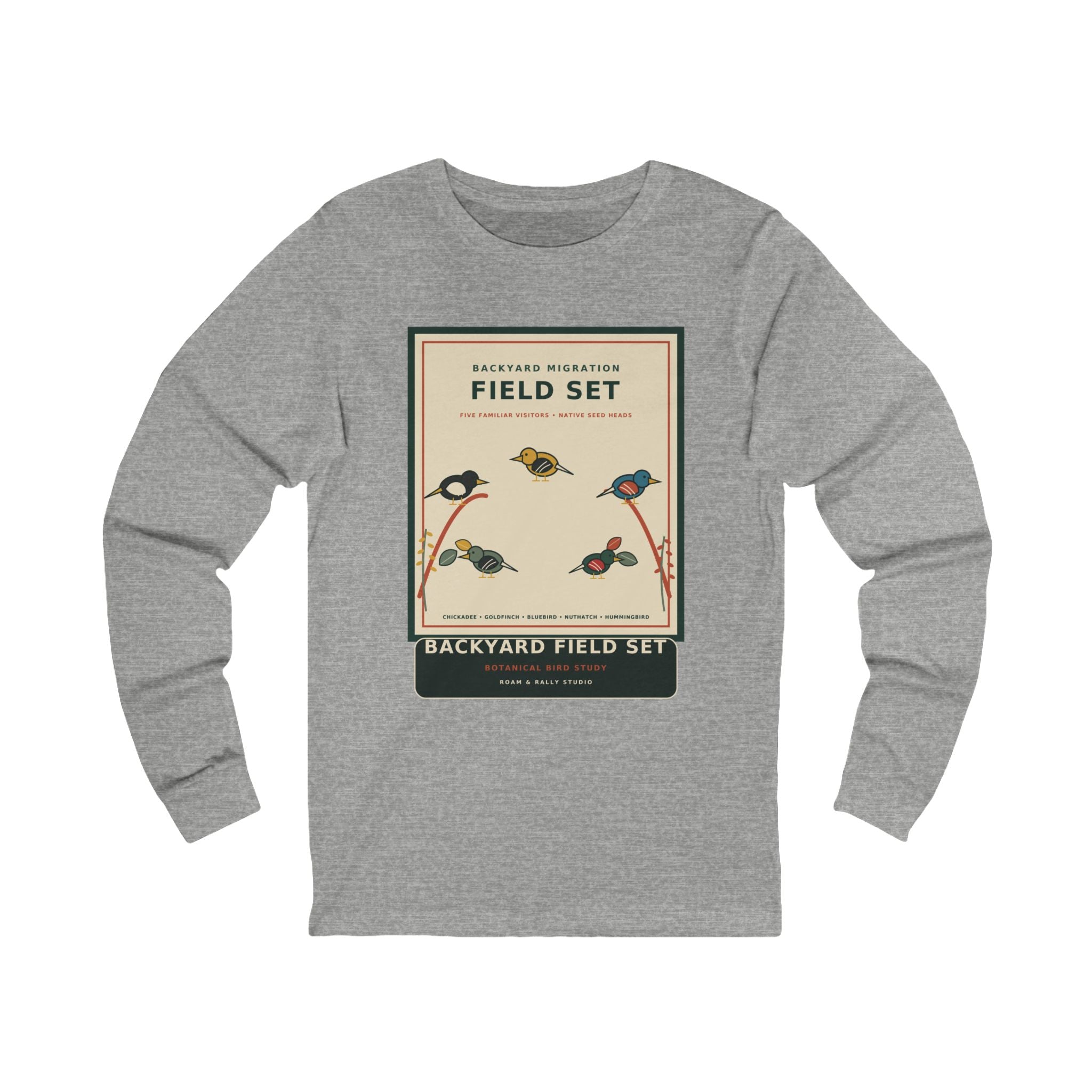 Backyard Field Set Unisex Long Sleeve Tee