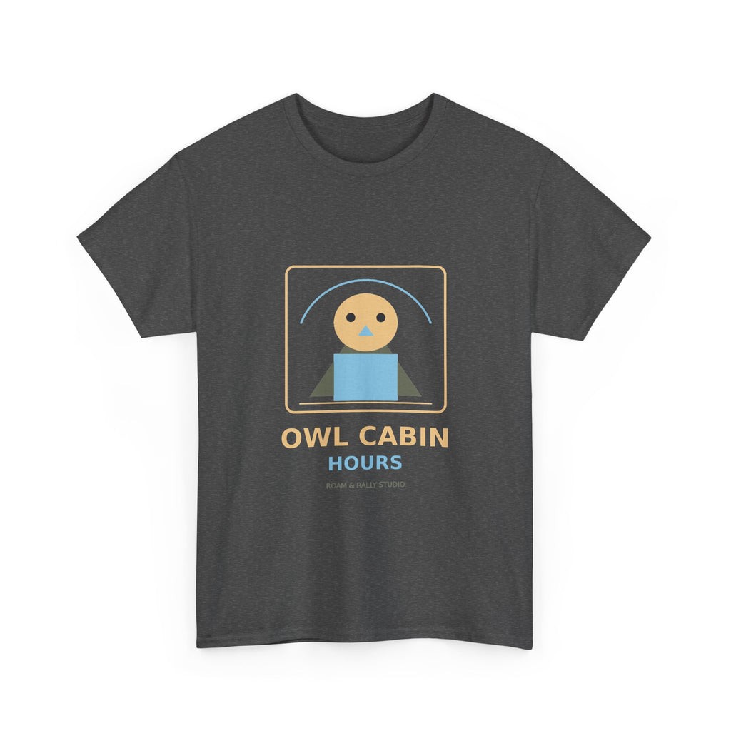 Owl Cabin Hours T-Shirt