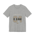 Football Number 04 T-Shirt - Split Stripe Graphic