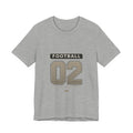 Football Number 02 T-Shirt - Halftone Graphic