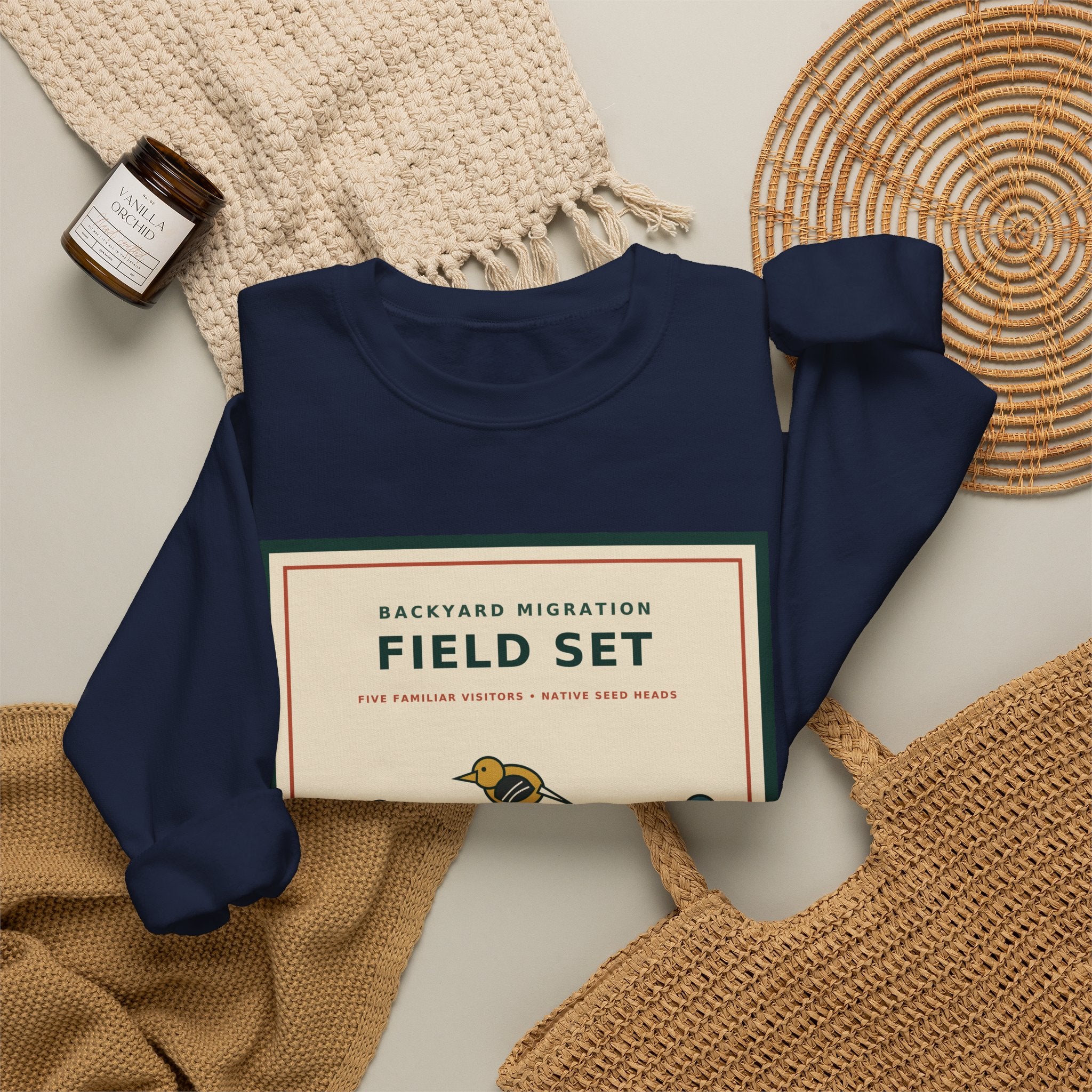 Backyard Field Set Crewneck Sweatshirt