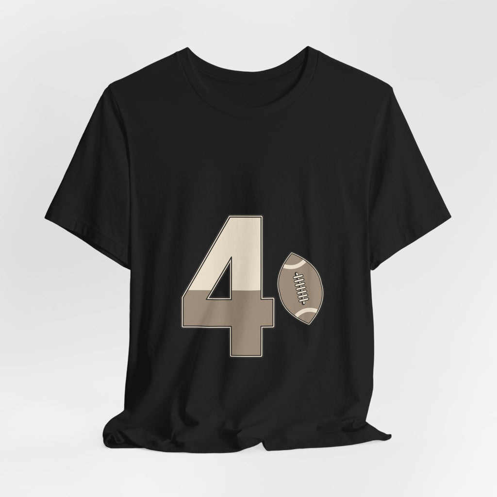 Football Number 4 T-Shirt | Sidecar